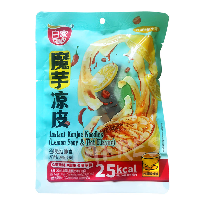 <tc>白家柠檬酸辣味魔芋凉皮265g</tc>