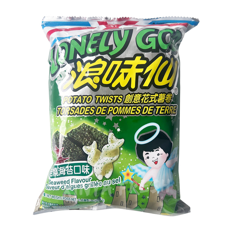 Lonely God Potato Twist Seaweed Flavor WANT WANT 42g