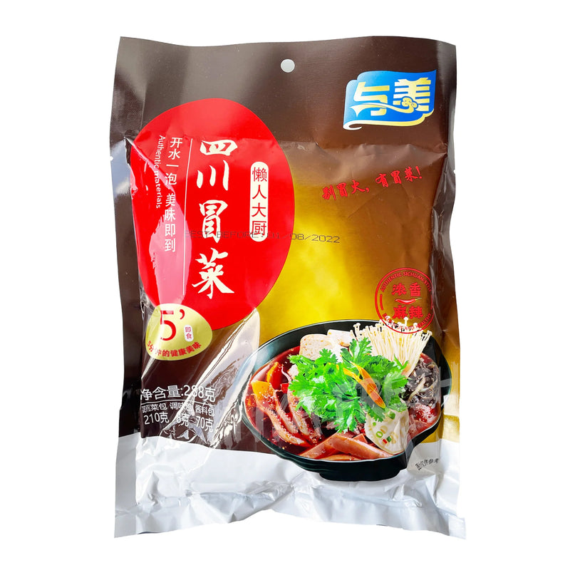 Sichuan Instant Vegetables Spicy Bag YUMEI 288g