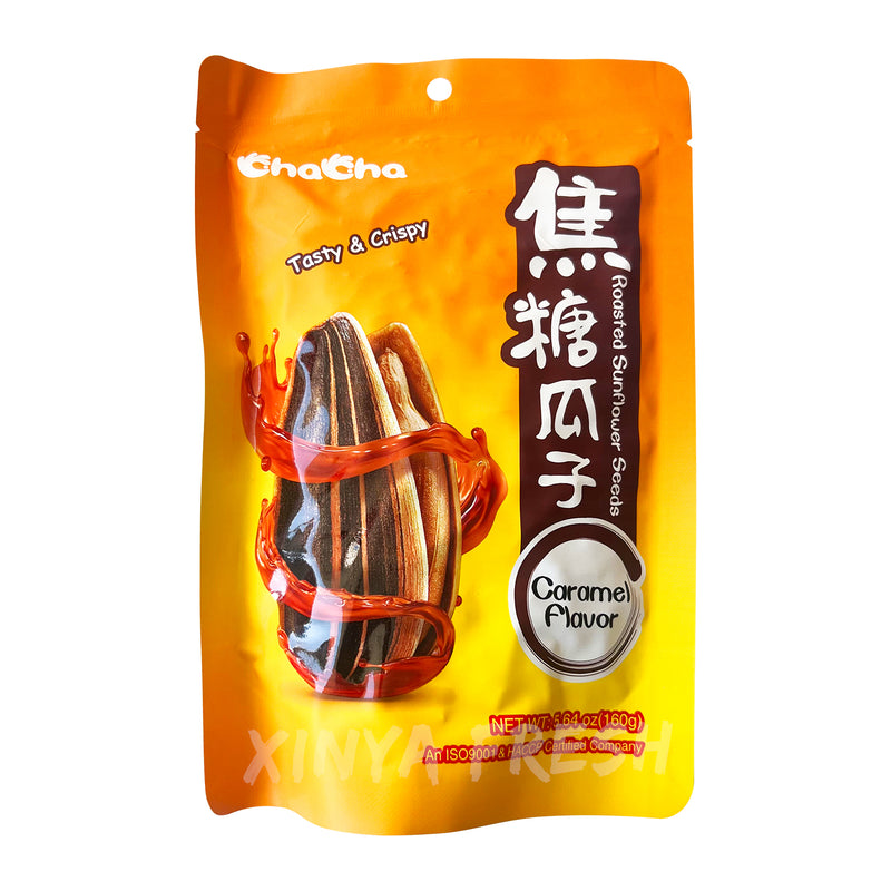 Roasted Sunflower Seeds Caramel Flavor CHACHA 160g