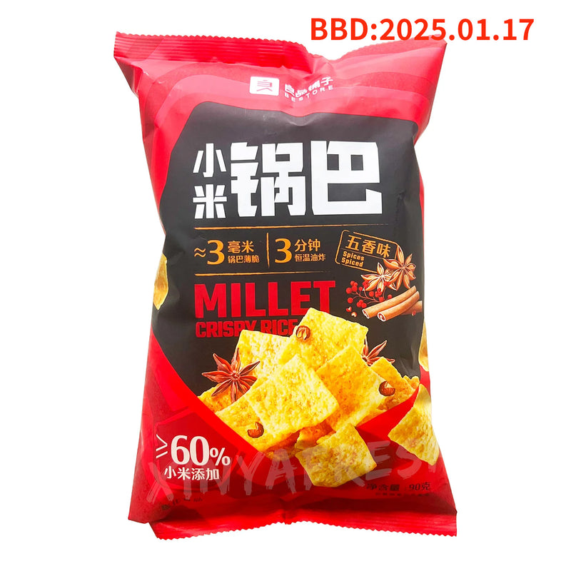 Millet Crisps Five Spices Flavor BESTORE 90g