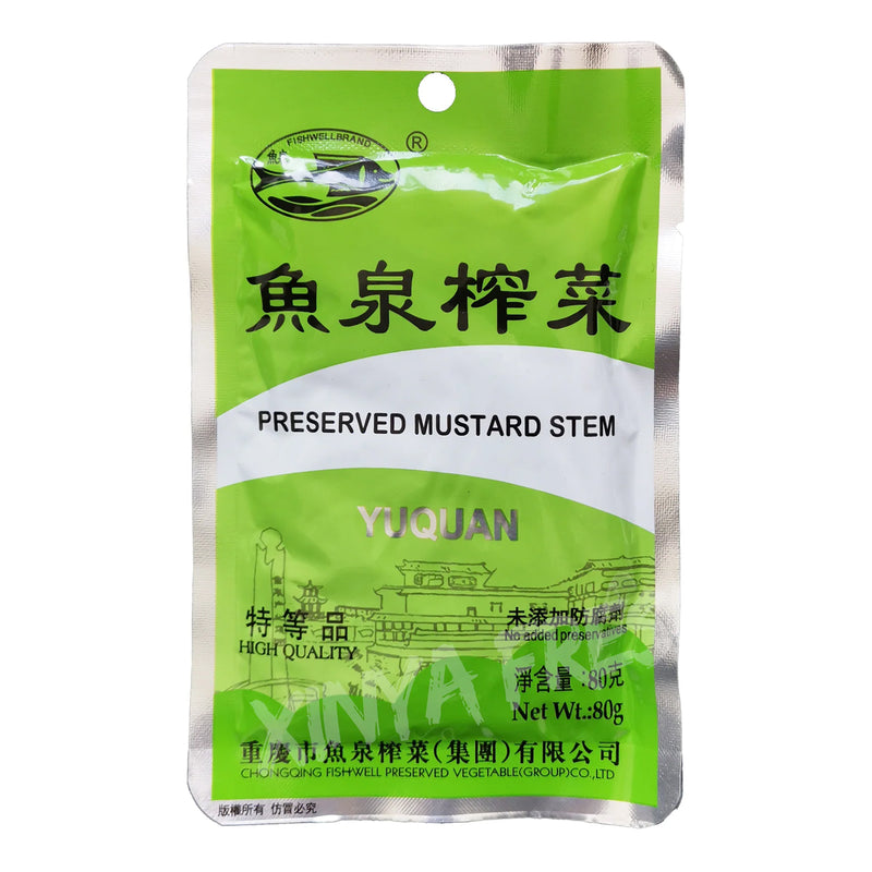 Preserved Mustard Stem Premium FISH WELL 80g