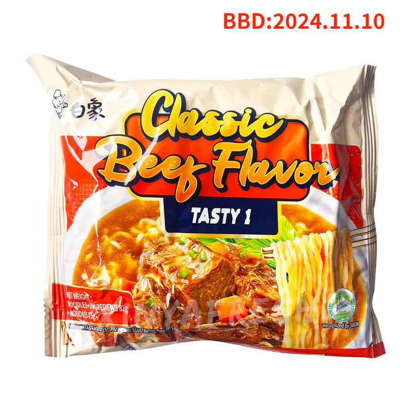 Instant Noodle Classic Beef Flavor Halal Certified BAIXIANG 82g