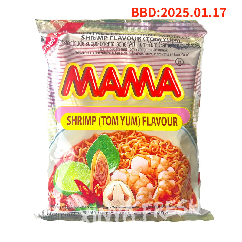 Instant Noodle Shrimp Tom Yum Flavor MAMA 90g