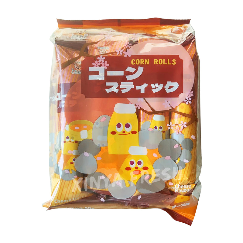 Corn Rolls Cheese Flavor TOKIMEKI 98g