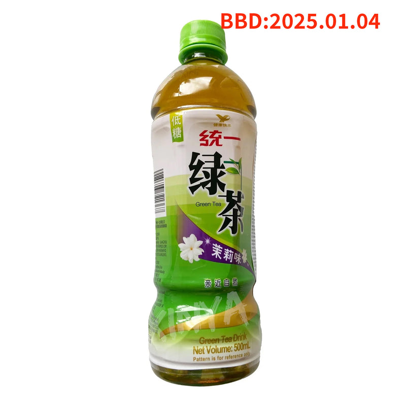 统一低糖绿茶茉莉味500ml