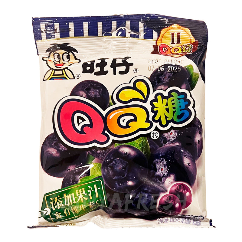 QQ Gummy Blueberry Flavor WANTWANT 70g