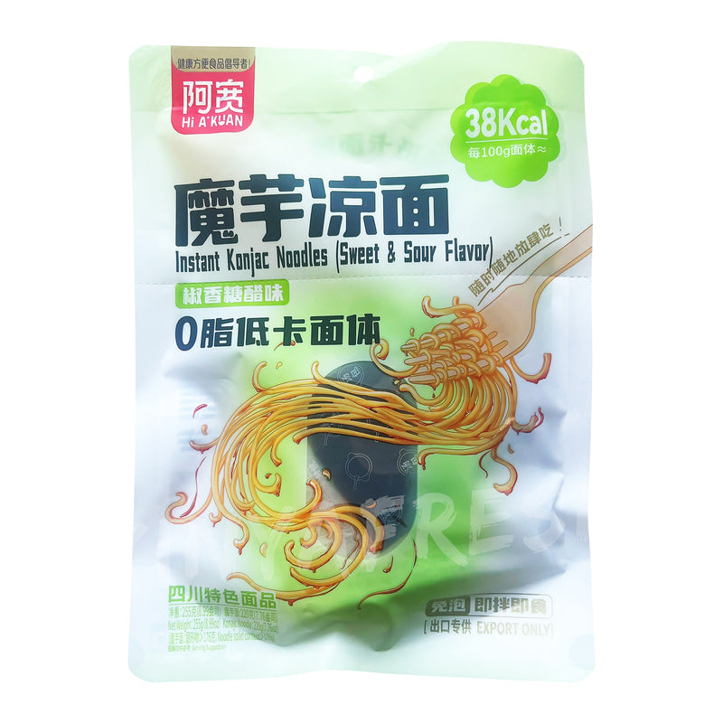 <tc>白家阿宽椒香糖醋味魔芋凉面255g</tc>