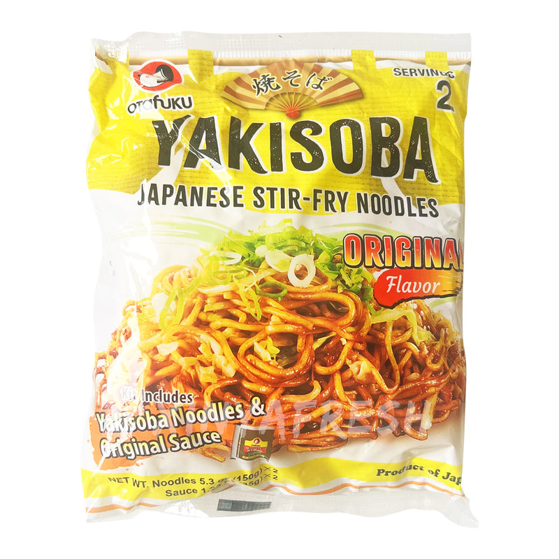 Japanese Yakisoba Stir-fry Noodles Original Flavor OTAFUKU 370g