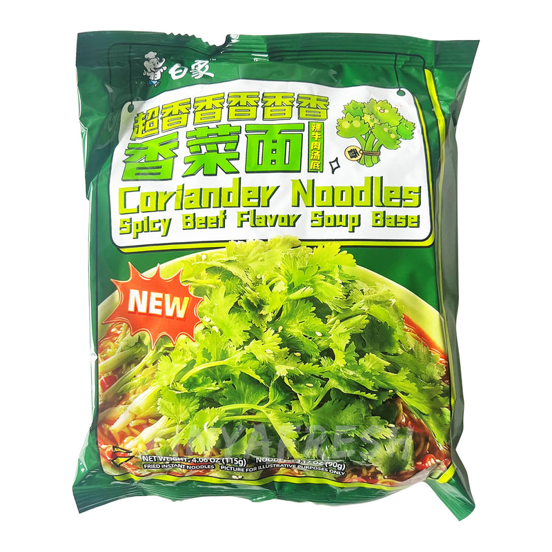 <tc>白象香菜辣牛肉面115g</tc>