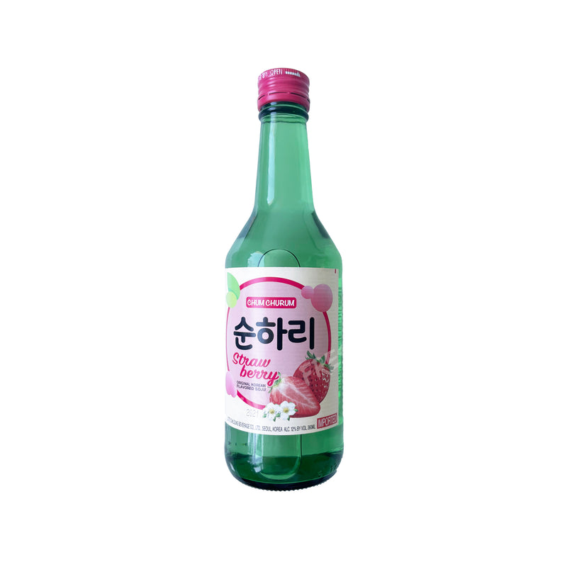 Soonhari Soju 12% vol. Stawberry Flavor CHUM CHURUM 360ml