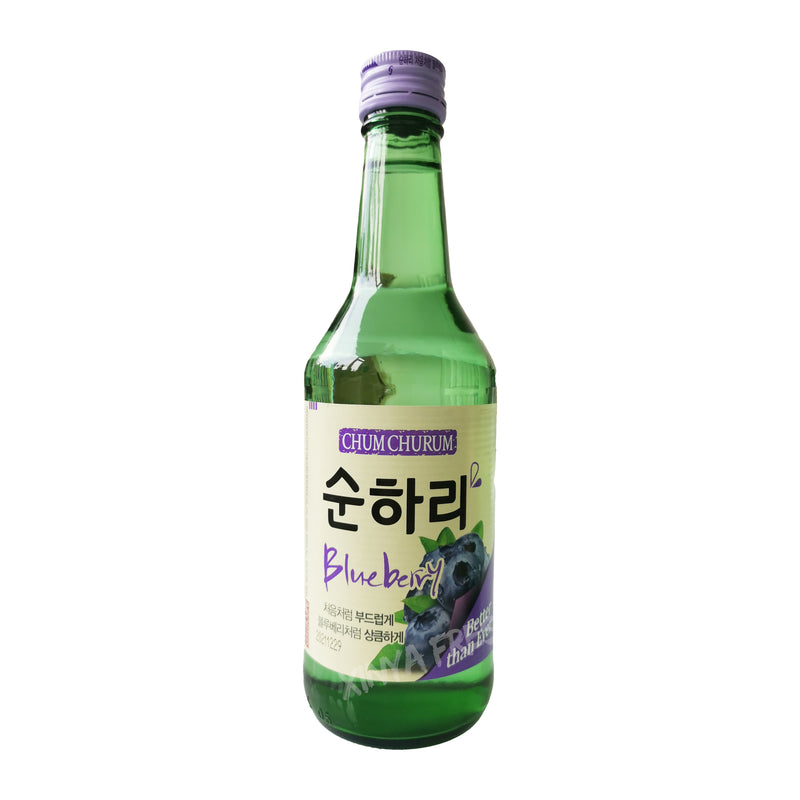<transcy>CHUM CHURUM韩国烧酒蓝莓味12% 360ml</transcy>
